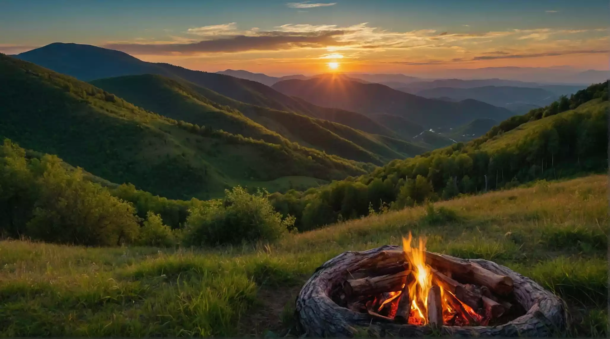 Planine Zalazak Sunca I Logorska Vatra