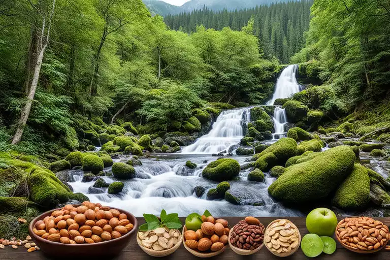 Wilderness Forest, Stream, Food & Water Symbols