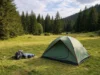 Kako izabrati šator – detaljan vodič za početnike Campsite in the meadow