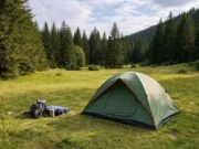 Kako izabrati šator – detaljan vodič za početnike Campsite in the meadow