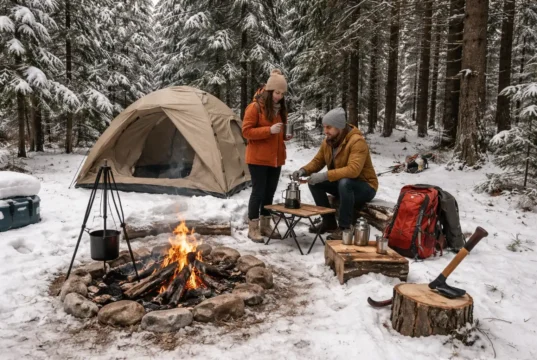 Kampovanje zimi – kompletan vodič za početnike Kampovanje zimi – kompletan vodič za početnike